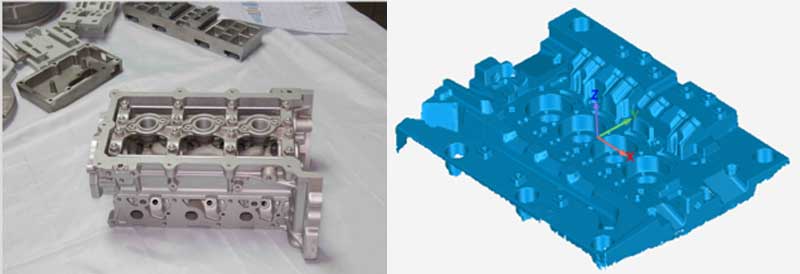 手持式<a href=http://www.inveniogenetics.com/saomiao.html target=_blank class=infotextkey>三維掃描</a>儀在精密鑄造檢測掃描解決方案