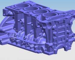 手持式三維掃描儀在發(fā)動機設計開發(fā)的應用